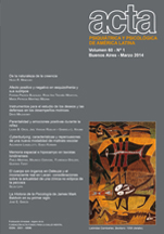 Acta / Volumen 1